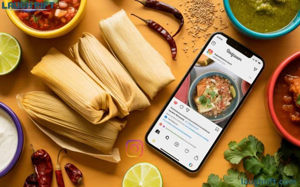 Creative food quotes for Instagram with spicy Mexican dish setup