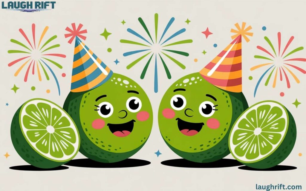Lime themed New Year celebration with citrus vibes.
