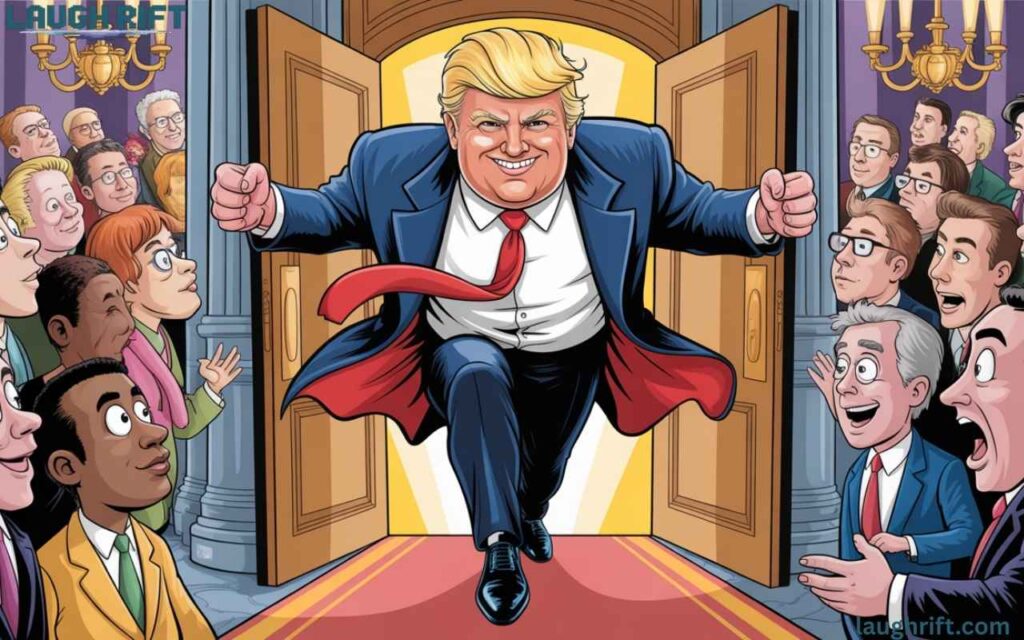 Showing confident presence and strong image.